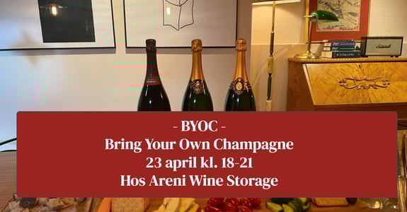 byoc Champagne Thursdays 23 april